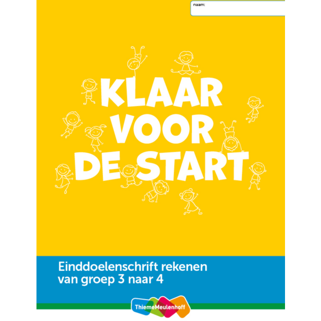 Einddoelenschrift rekenen groep 3 - Klaar voor de start
